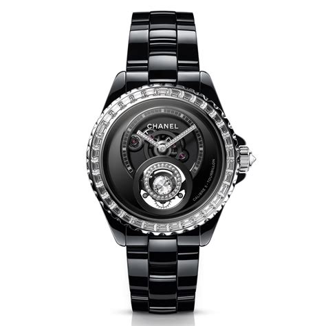 chanel j12 diamond tourbillon